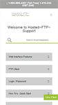 Mobile Screenshot of howto.hostedftp.com