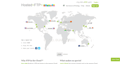 Desktop Screenshot of hostedftp.com